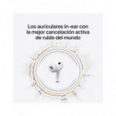 APPLE Auricular Bluetooth Airpods Pro 3 Blanco Con Estuche de Carga Inalambrica  MFHP4ZM/A