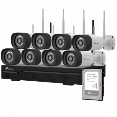 Kit Videovigilancia NIVIAN Wifi