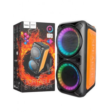 HOCO Altavoz Bluetooth Trolley Con Luces y Micro Inalambrico DS42