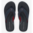 TOMMY HILFIGER - HILFIGER PADDED BEACH SANDAL - DW5 - F|FM0FM05801/DW5