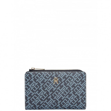 TOMMY HILFIGER - TH ICON BIFOLD WALLET MONOPLAY - 0GY - F|AW0AW18594/0GY