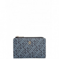 TOMMY HILFIGER - TH ICON BIFOLD WALLET MONOPLAY - 0GY - F|AW0AW18594/0GY