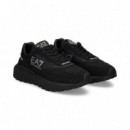 Deportivo Doble Goma Nylon Negro  EA7