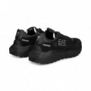 Deportivo Doble Goma Nylon Negro  EA7