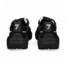 Deportivo Doble Goma Nylon Negro  EA7