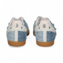 Zapatilla Tejido Jeans Celeste  WEAR ART