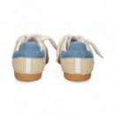 Zapatilla 3 Bandas Jeans Borrego Beige  WEAR ART