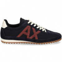 Deportivo Ante+nylon Moka  ARMANI EXCHANGE