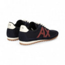 Deportivo Ante+nylon Moka  ARMANI EXCHANGE