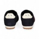 Deportivo Ante+nylon Moka  ARMANI EXCHANGE