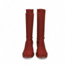 Bota Cuña Textil Burdeos  CAMPER