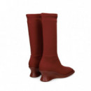 Bota Cuña Textil Burdeos  CAMPER