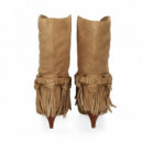 Bota Tacon ante Flecos Kaki  MICHAEL KORS