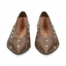Bailarina Tacon Tachas Kaki  MIUXA