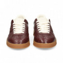 Deportivo Piel Coco Burdeos  TOMMY HILFIGER