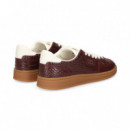 Deportivo Piel Coco Burdeos  TOMMY HILFIGER
