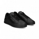 Talon ante Deportivo Piel Negro  TOMMY HILFIGER