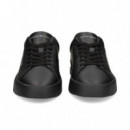Talon ante Deportivo Piel Negro  TOMMY HILFIGER
