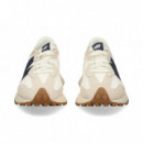 Deportivo Ante+nylon Azul+blanco  NEW BALANCE