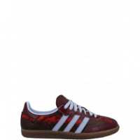 ADIDAS ORIGINALS - Samba Og W - Maroon Bludaw Goldmt - KK2474/MAROON Bludaw Goldmt