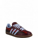 ADIDAS ORIGINALS - SAMBA OG W - MAROON BLUDAW GOLDMT - KK2474/MAROON BLUDAW GOLDMT