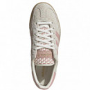 ADIDAS ORIGINALS - HANDBALL SPEZIAL W - OWHITE WONMAU GOLDMT - KK0927/OWHITE WONMAU GOLDMT