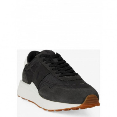 POLO RALPH LAUREN - TRAIN 89 PP-SNEAKERS-LOW TOP LACE - FADED BLACK - 809P15709001/FADED BLACK
