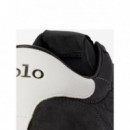 POLO RALPH LAUREN - TRAIN 89 PP-SNEAKERS-LOW TOP LACE - FADED BLACK - 809P15709001/FADED BLACK