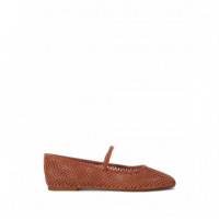 Polo RALPH LAUREN - Jayna Mj-flats-mary Jane - Red Terracotta - 802P12019002/RED Terracotta