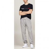 TOMMY HILFIGER - Hilfiger Chest Insert Tee - DW5 - F|MW0MW36498/DW5