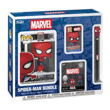 Pack de Regalo Blister Bundle Funko Spider-Man Marvel