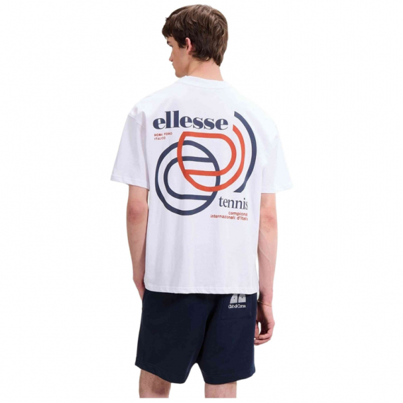Camiseta Ellesse D Italia blanca