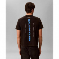 SS 20S WASHED SPINE GRAPHIC TEE BLACK
