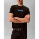 SS 20S WASHED SPINE GRAPHIC TEE BLACK