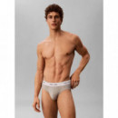 HIP BRIEF 3PK BLACK/GREY HEATHER/DARK SA