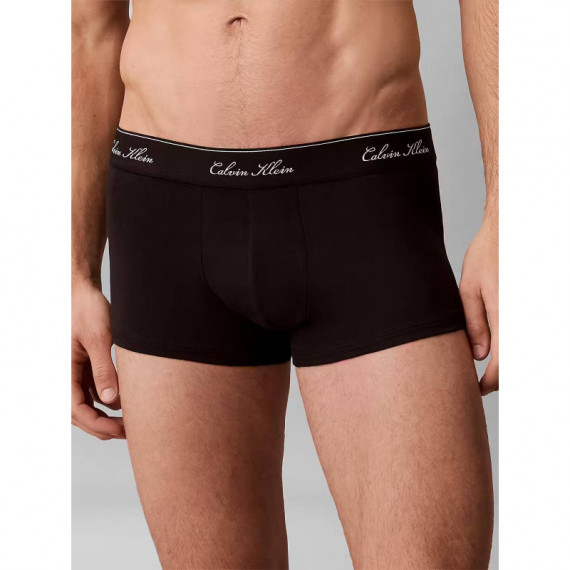 LOW RISE TRUNK 3PK BLACK W/ DTM WB
