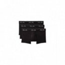 LOW RISE TRUNK 3PK BLACK W/ DTM WB