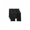 BOXER BRIEF 3PK BLACK W/ DTM WB