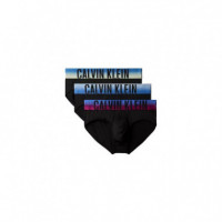 HIP BRIEF 3PK BLCK BODIES W/ PLEIN AIR  MICROFIBRA