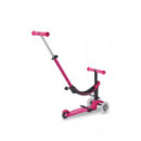 Patinete MINI2GROW 4EN1 Deluxe Magic Led Rosa  M-CRO