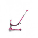 Patinete MINI2GROW 4EN1 Deluxe Magic Led Rosa  M-CRO
