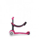 Patinete MINI2GROW 4EN1 Deluxe Magic Led Rosa  M-CRO
