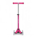 Patinete MINI2GROW 4EN1 Deluxe Magic Led Rosa  M-CRO