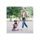 Patinete MINI2GROW 4EN1 Deluxe Magic Led Rosa  M-CRO