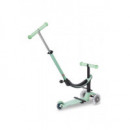 Patinete MINI2GROW 4EN1 Deluxe Magic Led Menta  M-CRO