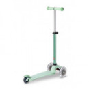 Patinete MINI2GROW 4EN1 Deluxe Magic Led Menta  M-CRO