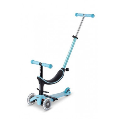 Patinete MINI2GROW 4EN1 Deluxe Magic Led Azul  M-CRO