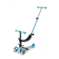 Patinete MINI2GROW 4EN1 Deluxe Magic Led Azul  M-CRO