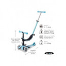 Patinete MINI2GROW 4EN1 Deluxe Magic Led Azul  M-CRO