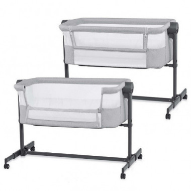 Minicuna Colecho Neste Up 2 Full Light Grey  KINDERKRAFT